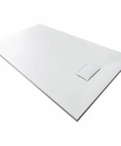 BERNSTEIN Receveur De Douche Rectangulaire En SMC - 3,2 Cm De Hauteur - Blanc - Dimensions Et Accessoires Sélectionnables: Sans Système D‘évacuation, 90x180cm (en)