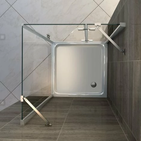BERNSTEIN Receveur De Douche Carré - 90 X 90 Cm Et Système D'évacuation 4 BERNSTEIN Receveur De Douche Carré - 90 X 90 Cm Et Système D'évacuation – Image 2