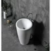 BERNSTEIN Lavabo Colonne Totem TWZ16 En Pierre Solide (Solid Stone) - 50x50x90cm -BERNSTEIN Shop 10626181 1
