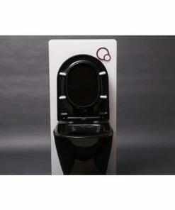 BERNSTEIN WC Suspendu B-8030 En Noir Brillant Avec Siège à Fermeture En Douceur Softclose -BERNSTEIN Shop 10653197 3