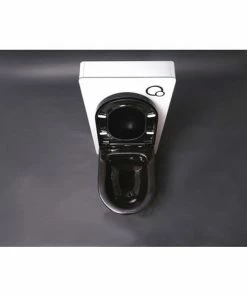 BERNSTEIN WC Suspendu B-8030 En Noir Brillant Avec Siège à Fermeture En Douceur Softclose -BERNSTEIN Shop 10653197 4