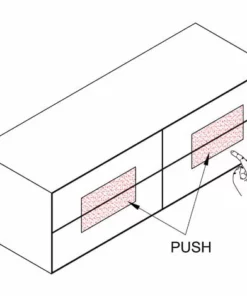BERNSTEIN Ensemble De Salle De Bain Milou 1400 Blanc Mat - Miroir Et Vasque En Option: Sans Miroir, Sans Cache Supplémentaire, Sans Vasque à Poser -BERNSTEIN Shop 10683223 5