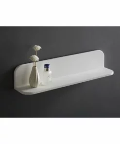 BERNSTEIN Étagère Murale Pour Salle De Bain En Fonte Minérale PB4201 - 60x12x12 Cm