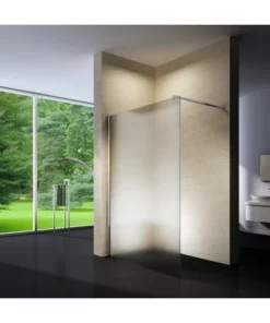 BERNSTEIN Paroi De Douche Fixe Latérale En Verre, Satiné, EX101, Largeur Sélectionnable: 1600mm -BERNSTEIN Shop 10719897 3