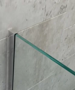 BERNSTEIN Paroi De Douche Fixe Latérale En Verre De Sécurité 10mm, Satiné Partiel, EX101, Largeur Sélectionnable: 1600mm -BERNSTEIN Shop 10719899 4