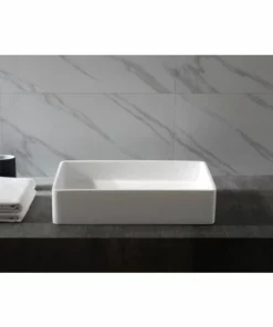 BERNSTEIN Vasque à Poser Aqua En Fonte Minérale (Pure Acrylic) - 48x32x10,5cm - En Blanc Mat Ou Haute Brillance: Blanc Mat -BERNSTEIN Shop 10756822 3