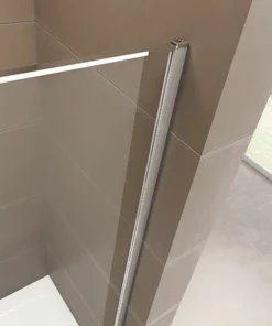 BERNSTEIN Paroi De Douche Fixe Et Porte Pivotante En Verre NANO Transparent - EX409 - 90 X 90 X 195 Cm: Montage à Droite -BERNSTEIN Shop 11010522 5