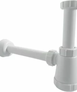 BERNSTEIN Siphon 1014 Pour Lavabo Et Vasque Avec Une Connexion De 1 1/4 - En Matière Plastique