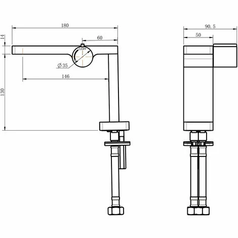 BERNSTEIN Robinet Mitigeur Pour Lavabo Ou Vasque NT3110C - Finition Chromée 4 BERNSTEIN Robinet Mitigeur Pour Lavabo Ou Vasque NT3110C - Finition Chromée – Image 2