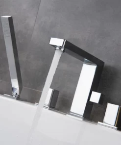 BERNSTEIN Mélangeur Design Pour Montage Sur Bord De Baignoire 4 Trous 6081C -BERNSTEIN Shop 11092525 5