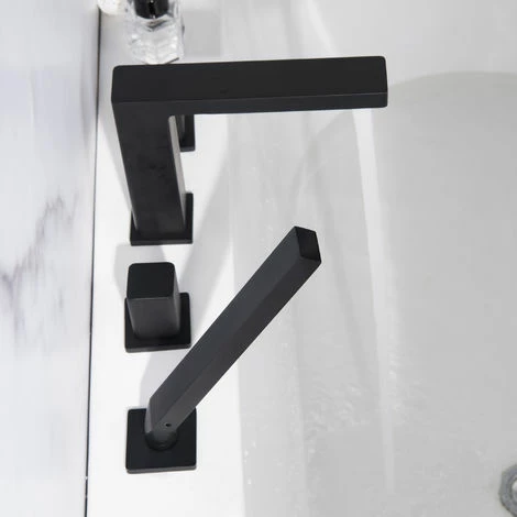 BERNSTEIN Mélangeur Design En Noir Pour Montage Sur Bord De Baignoire 4 Trous 6081B 6 BERNSTEIN Mélangeur Design En Noir Pour Montage Sur Bord De Baignoire 4 Trous 6081B – Image 4