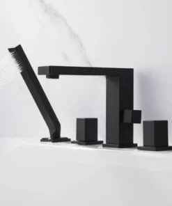 BERNSTEIN Mélangeur Design En Noir Pour Montage Sur Bord De Baignoire 4 Trous 6081B 11 BERNSTEIN Mélangeur Design En Noir Pour Montage Sur Bord De Baignoire 4 Trous 6081B -BERNSTEIN Shop 11092526 5