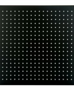 BERNSTEIN Tête De Douche Carrée, Extra-plate En Acier Inoxydable DPG2001 - 40x40cm - Noir Mat