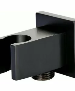 BERNSTEIN Coude Avec Support Mural Pour Douchette Et Clapet Anti-retour BA002 - Design Carré