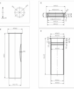 BERNSTEIN Siphon Lavabo En Laiton Chromé Brillant 1924 -BERNSTEIN Shop 11092559 3