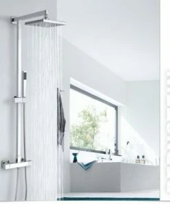 BERNSTEIN Combiné De Douche, Système De Douche Combiné Colonne De Douche Thermostatique SEDAL 8921C BASIC