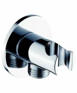 BERNSTEIN Coude à Encastrer Avec Support Mural Pour Douchette Et Clapet Anti-retour BA003 - Design Arrondi