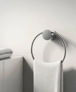 BERNSTEIN Porte-serviettes En Anneau SDVHR Au Design Arrondi - Série VERSA
