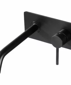 BERNSTEIN Robinet Mitigeur Mural à Encaster XX0539B Avec Corps D'encastrement Noir Mat