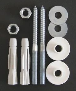 BERNSTEIN Lavabo Mural / Lavabo à Poser BS6001 -blanc- 2 Trous Pour Robinetterie- Largeur 120cm -BERNSTEIN Shop 11242661 4