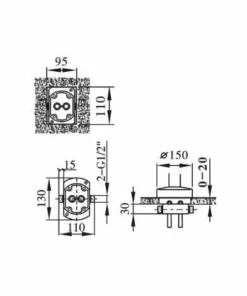 BERNSTEIN Robinet Mitigeur De Luxe Sur Pied NT3127 Avec Corps D'encastrement 9 BERNSTEIN Robinet Mitigeur De Luxe Sur Pied NT3127 Avec Corps D'encastrement -BERNSTEIN Shop 11278562 4
