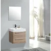 BERNSTEIN Ensemble Salle De Bain M600 Couleur Chêne Clair/chêne Blanchi - Miroir En Option: Sans Miroir -BERNSTEIN Shop 11341698 1