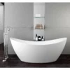 BERNSTEIN Baignoire îlot SIENA En Acrylique Sanitaire Blanc Mat - 173 X 73 X 75 Cm - Robinetterie En Option: Sans Robinet Mitigeur, Sans Siphon -BERNSTEIN Shop 11341987 1