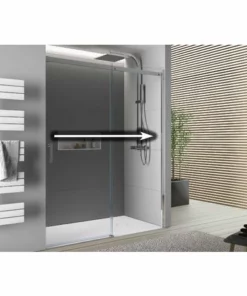 BERNSTEIN Paroi De Douche Fixe Et Porte Coulissante DX806A FLEX En Verre Véritable Traitement Nano - Largeur Sélectionnable: 100cm 9 BERNSTEIN Paroi De Douche Fixe Et Porte Coulissante DX806A FLEX En Verre Véritable Traitement Nano - Largeur Sélectionnable: 100cm -BERNSTEIN Shop 11342077 3