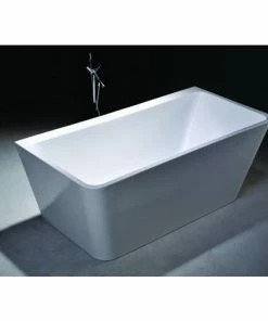 BERNSTEIN Baignoire îlot En Acrylique VENEZIA Blanc - 170x80cm - Avec Pop Up, Système D'évacuation Et De Trop Plein -BERNSTEIN Shop 11342079 3