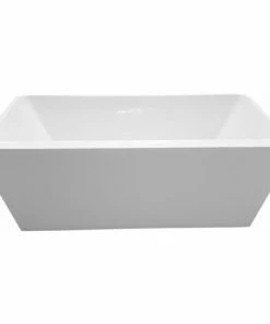 BERNSTEIN Baignoire îlot En Acrylique VENEZIA Blanc - 170x80cm - Avec Pop Up, Système D'évacuation Et De Trop Plein -BERNSTEIN Shop 11342079 5