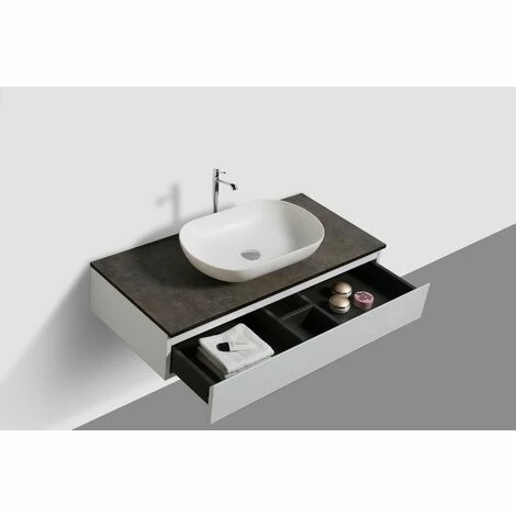 BERNSTEIN Ensemble De Salle De Bain Vision 1000 Blanc Mat - Miroir Et Vasque En Option: Sans Miroir, Sans Cache Supplémentaire, Sans Vasque à Poser 4 BERNSTEIN Ensemble De Salle De Bain Vision 1000 Blanc Mat - Miroir Et Vasque En Option: Sans Miroir, Sans Cache Supplémentaire, Sans Vasque à Poser – Image 2