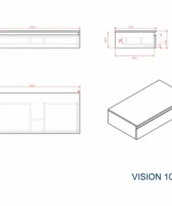 BERNSTEIN Ensemble De Salle De Bain Vision 1000 Blanc Mat - Miroir Et Vasque En Option: Sans Miroir, Sans Cache Supplémentaire, Sans Vasque à Poser 7 BERNSTEIN Ensemble De Salle De Bain Vision 1000 Blanc Mat - Miroir Et Vasque En Option: Sans Miroir, Sans Cache Supplémentaire, Sans Vasque à Poser -BERNSTEIN Shop 11342747 3