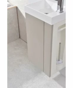 BERNSTEIN Lave-mains Pour WC Ou Petite Salle De Bain Compact 400 - Laqué Taupe Mat: Sans Bonde Pop Up 10 BERNSTEIN Lave-mains Pour WC Ou Petite Salle De Bain Compact 400 - Laqué Taupe Mat: Sans Bonde Pop Up -BERNSTEIN Shop 11342810 4
