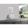 BERNSTEIN Meuble Salle De Bain Alice 600 Blanc Haute Brillance - Miroir En Option: Sans Miroir -BERNSTEIN Shop 11342814 1