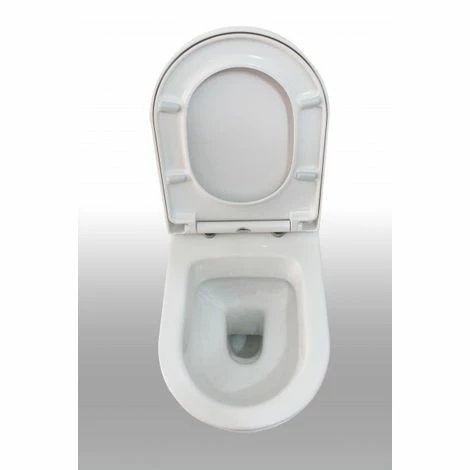 BERNSTEIN WC Suspendu B-8030 - Blanc - Abattant Softclose Inclus: Extra Plat 6 BERNSTEIN WC Suspendu B-8030 - Blanc - Abattant Softclose Inclus: Extra Plat – Image 4