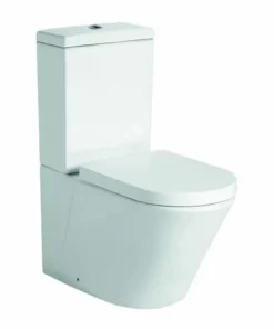 BERNSTEIN WC à Poser CT1099 - Arrivée D'eau En Haut - Avec Abattant Soft-Close