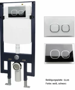 BERNSTEIN Bâti-support Pour WC Suspendu G3008 Avec Plaque De Déclenchement - Modèle Sélectionnable: Sans Plaque -BERNSTEIN Shop 11476696 4