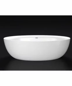 BERNSTEIN Baignoire îlot TERRA En Acrylique Blanc Brillant - 186 X 88 Cm -BERNSTEIN Shop 11486200 5