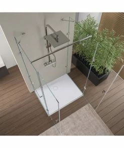 BERNSTEIN Parois De Douche DELUXE, Forme En U Centre Du Mur NANO EX412 - 90 X 90 X 195 Cm -BERNSTEIN Shop 11557825 3