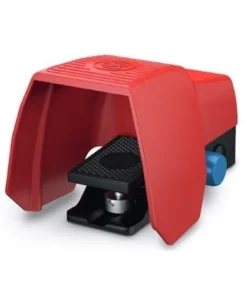 Bernstein 61610000203 Interrupteur à Pédale Point De Pression D - Verrouillage R - Capot De Protection - Rouge