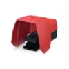 Bernstein 6061700004 Interrupteur à Pédale Avec Capot De Protection - Rouge