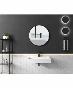 BERNSTEIN Vasque à Poser Ou Lavabo à Suspendre PB2142 En Solide Surface (Solid Stone) – Blanc Mat – 60 X 42 X 10 Cm -BERNSTEIN Shop 12195748 3