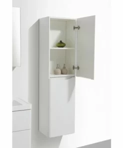 BERNSTEIN Ensemble Salle De Bain SMILE 600 - Blanc Lys - En Option Miroir, Armoire De Toilette Et Meuble Mural: Sans Miroir, Sans Meuble Mural De Droite, Sans Meuble Mural De Gauche -BERNSTEIN Shop 12195774 5