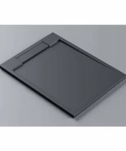 BERNSTEIN Receveur De Douche En Pierre Solide(Solid Surface) PB3085MG - Gris Mat -120x90x3,5cm