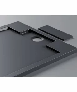 BERNSTEIN Receveur De Douche En Pierre Solide(Solid Surface) PB3085MG - Gris Mat -120x90x3,5cm -BERNSTEIN Shop 12442759 4