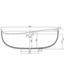 BERNSTEIN Baignoire îlot En Pierre Solide, Solide Surface, WAVE STONEgris Mat, 180 X 110cm : Sans Cache Supplémentaire 10 BERNSTEIN Baignoire îlot En Pierre Solide, Solide Surface, WAVE STONEgris Mat, 180 X 110cm : Sans Cache Supplémentaire -BERNSTEIN Shop 54100538 5