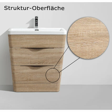 BERNSTEIN Petit Meuble De Salle De Bain Victoria 650D Basic, En Chêne Clair 6 BERNSTEIN Petit Meuble De Salle De Bain Victoria 650D Basic, En Chêne Clair – Image 4