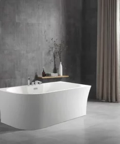 BERNSTEIN Baignoire NOVA CORNER PLUS En Acrylique Sanitaire Blanc - Installation à Droite - 170 X 78 Cm - Robinetterie 6080 En Option: Sans Siphon, Sans Service De Prémontage, Sans Mitigeur 6080