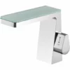 BERNSTEIN Robinet Mitigeur Pour Lavabo Ou Vasque NT7320 Effet Cascade - Chrome Et Verre -BERNSTEIN Shop 54313422 1