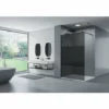 BERNSTEIN Paroi De Douche à L'italienne - Nano Protection - 8mm - EX101 Noir - Verre Gris Et Satiné Partiel - Largeur Sélectionnable: 1000mm -BERNSTEIN Shop 54313436 1